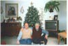 photograph of Me and My Dad at Christmas 1996, in my parents Condo